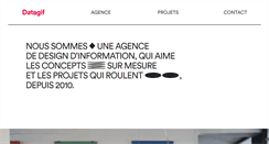 Desktop Screenshot of datagif.fr